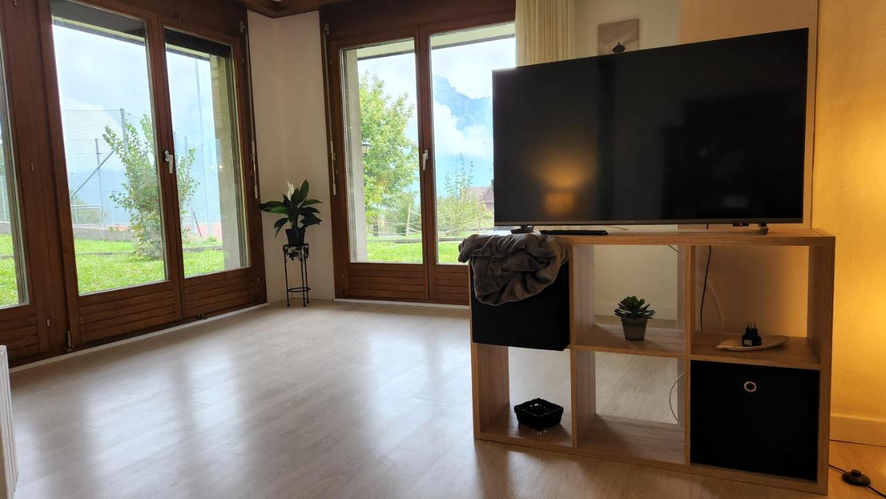 Schoene Ferienwohnung In Traumlage Fewo Solohike Seelisberg Exteriér fotografie